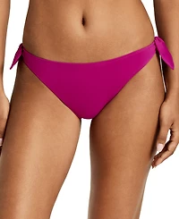 Lauren Ralph Women's Side-Tie Hipster Bikini Bottoms