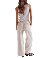 Free People Women's Breezy Denim Pull-On Cotton Jeans