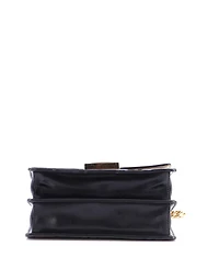 Pre-Owned Fendi Small Kan U Shoulder Bag Zucca Embossed Leather