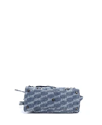 Pre-Owned Balenciaga Medium Neo Cagole City Bag Bb Denim