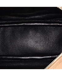 Pre-Owned Saint Laurent Mini LouLou Crossbody Bag Matelasse Chevron Leather
