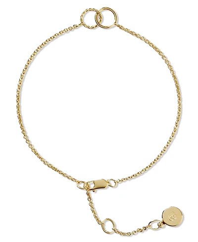 Ana Luisa Jill Gold-Plated Interlocking Circles Bracelet