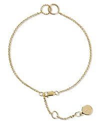 Ana Luisa Jill Gold-Plated Interlocking Circles Bracelet