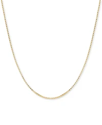 Ana Luisa Jo Gold-Plated Silver Box Chain Necklace
