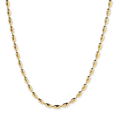 Ana Luisa Capri Gold-Plated Ball Chain Necklace