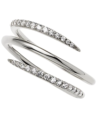 Ana Luisa Oren Triple Silver Claw Ring