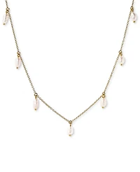 Ana Luisa Loki Gold-Plated Mother of Pearl Necklace