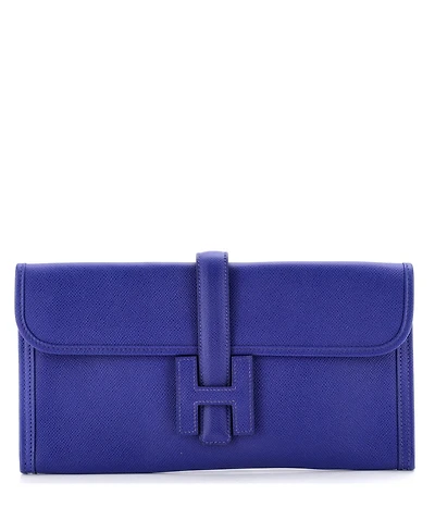 Pre-Owned HERMES 29 Jige Elan Clutch Epsom