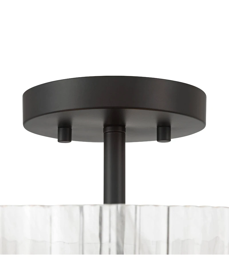 Possini Euro Design Molini 15 Bowl 3-Light Ceiling Light