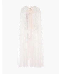 Needle & Thread Women's Scatter Blossom Hooded Long Cape