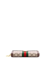 Pre-Owned Gucci Ophidia Zip Around Wallet Gg Coated Canvas