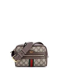 Pre-Owned Gucci Small Ophidia Belt Bag Gg Coated Canvas
