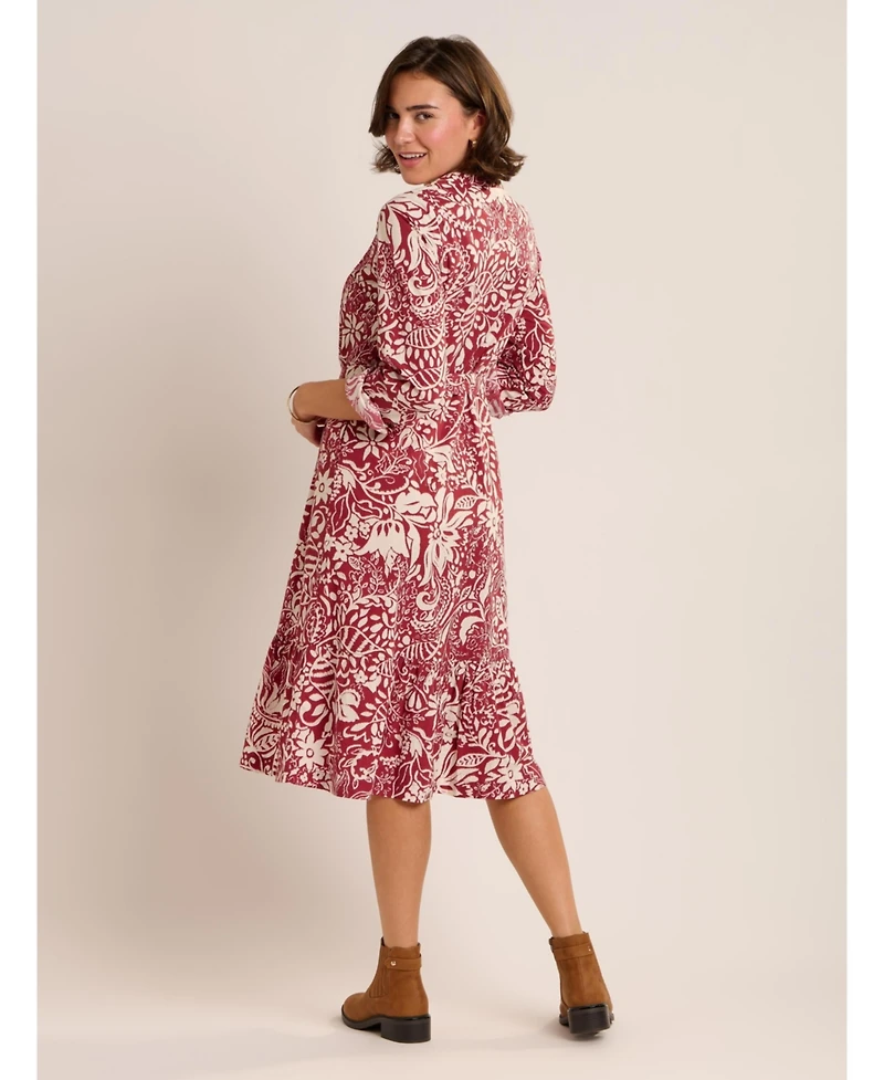 Brakeburn Women's Alise Midi Shirt Dress