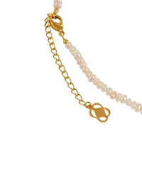 Ottoman Hands Sorel Pearl and Labradorite Beaded Necklace