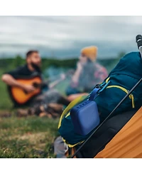 Pursonic FlameGlow Aromatherapy Diffuser, 6-Pack Essential Oils and Portable 360degree(s) Hi-Res Wireless Speaker