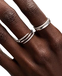 Ana Luisa Oren Triple Silver Claw Ring