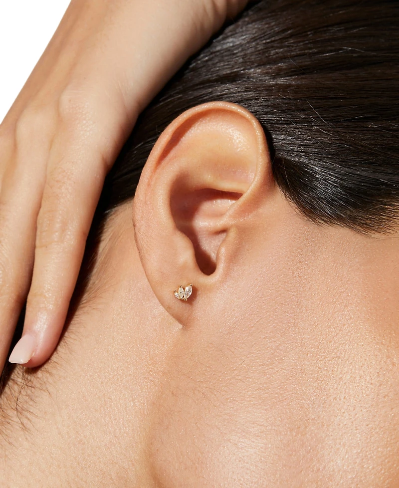 Ana Luisa Kennedy Gold-Plated Stud Earrings