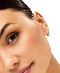 Ana Luisa Daryl Gold-Plated Heart Earrings