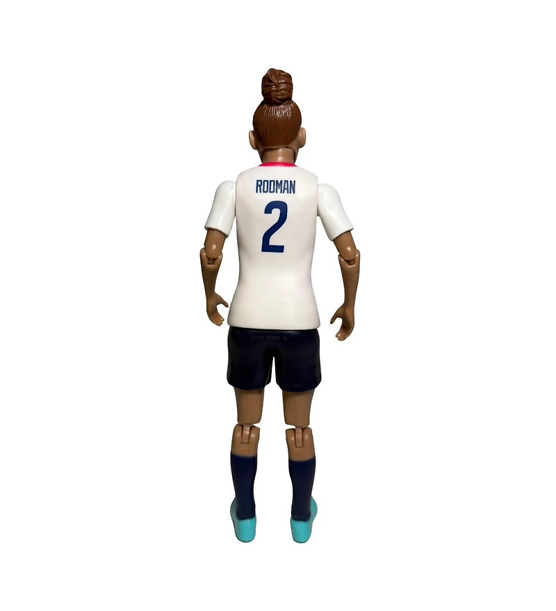Banbo Toys Sockers Uswnt Rodman 8" Collectible Soccer Action Figure
