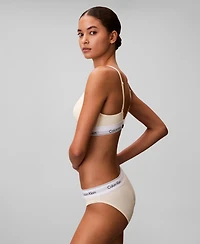 Calvin Klein Women's Ck Icon Cotton Modal Bikini Underwear QF8520