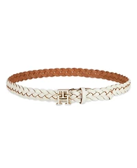 Tommy Hilfiger Women's Casual Braided Leather Belt