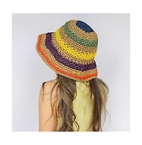 Headbands of Hope Women's Raffia Woven Bucket Hat