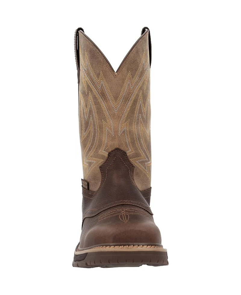 Rocky Men's Ride Lte Waterproof Western Boot