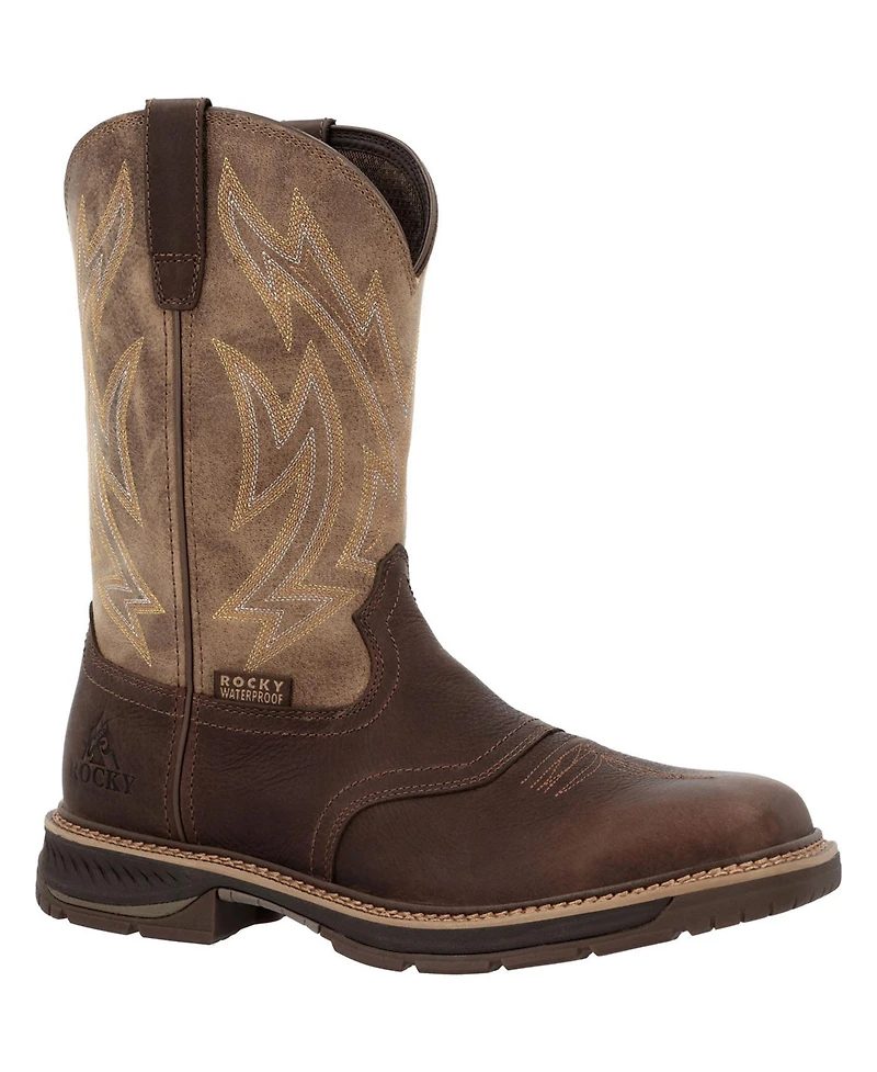 Rocky Men's Ride Lte Waterproof Western Boot