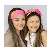 Headbands of Hope Women's Limited Edition Luxe Tube Turban - Sunset Ombre