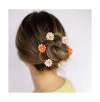 Headbands of Hope Women's Mini Claw Clip Set of 6 - Daisy Blooms