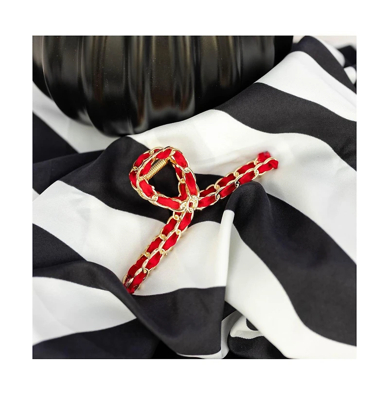 Headbands of Hope Women's Raffia Looped Hair Claw Clip