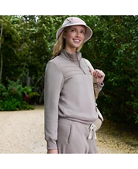 Free Country Women's Cloud Fleece Half Zip Top