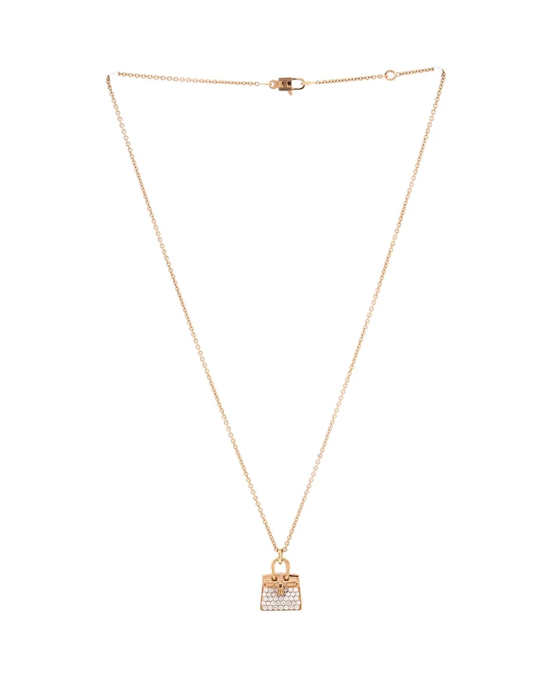 Pre-Owned HERMES Birkin Amulette Nm Pendant Necklace