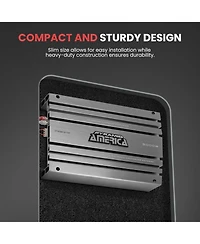 Pyle 5000 Watt 2 Channel Bridgeable Mosfet Amplifier - High Power, Car Audio