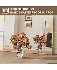 Antok Full Length Mirror 71"x30" Oversized Floor Mirror for Living Room Cloakroom Rect Style
