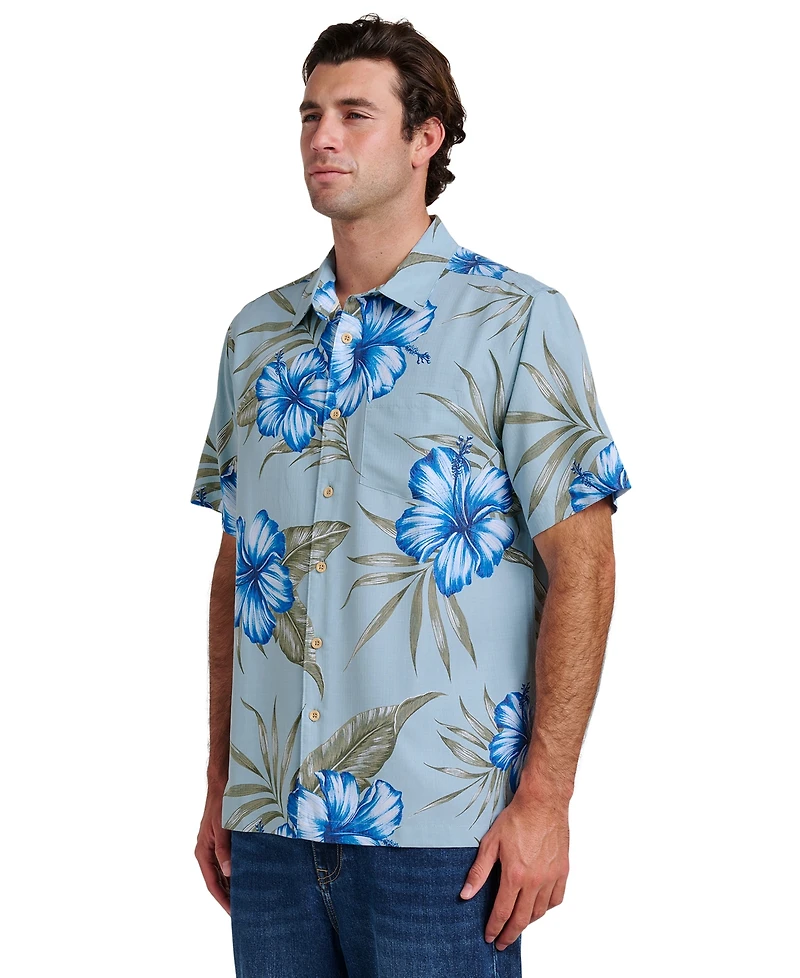 Quiksilver Waterman Men's Short-Sleeve Tropical Dream Shirt
