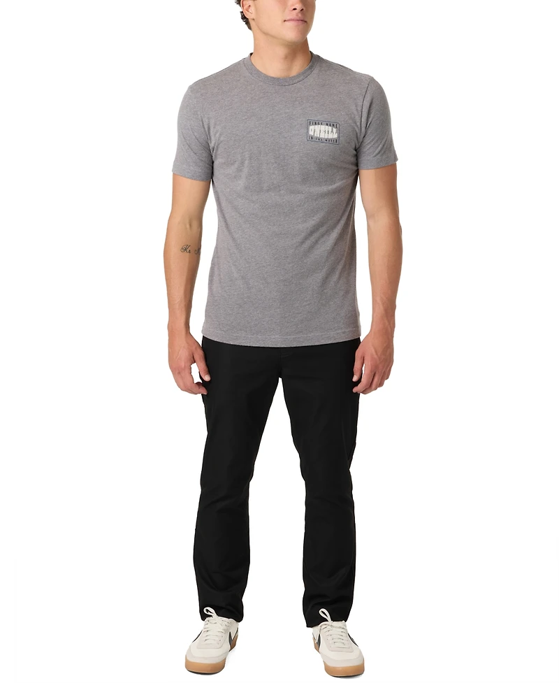 O'Neill Men's Western Screen Print Detail Crewneck T-Shirt