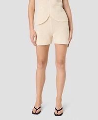 French Connection Women's Fitted Mid-Thigh Shorts