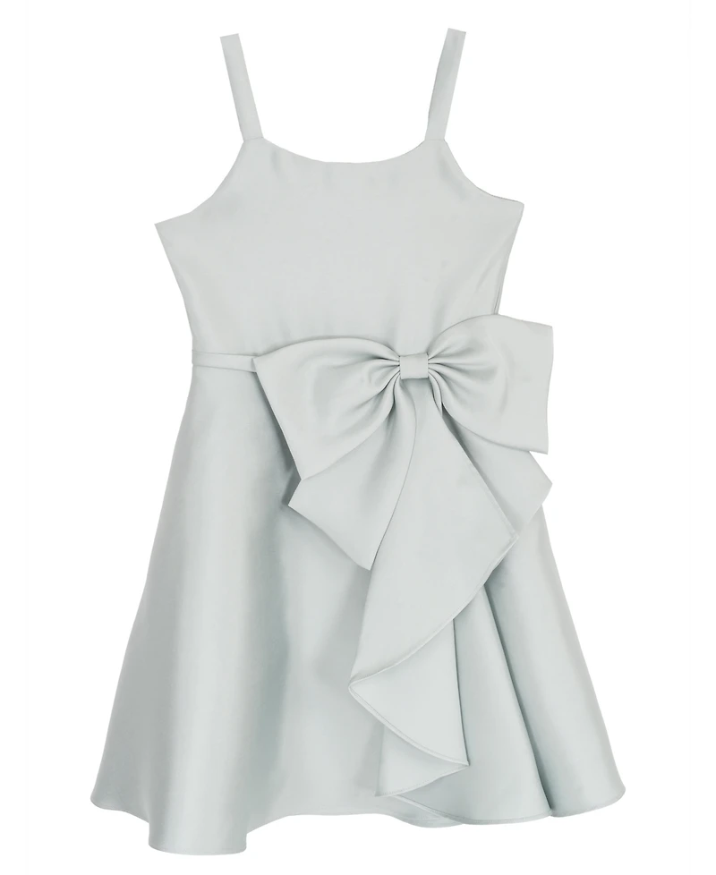 Rare Editions Girls' 7-16 Bow-Front Sleeveless Dress