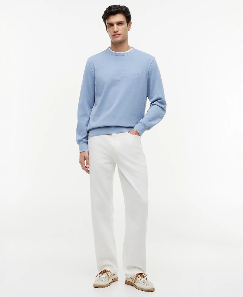 Tommy Hilfiger Men's Garment-Dyed Crewneck Sweatshirt