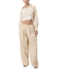 Line & Dot Women's Noemi Wide-Leg Pants