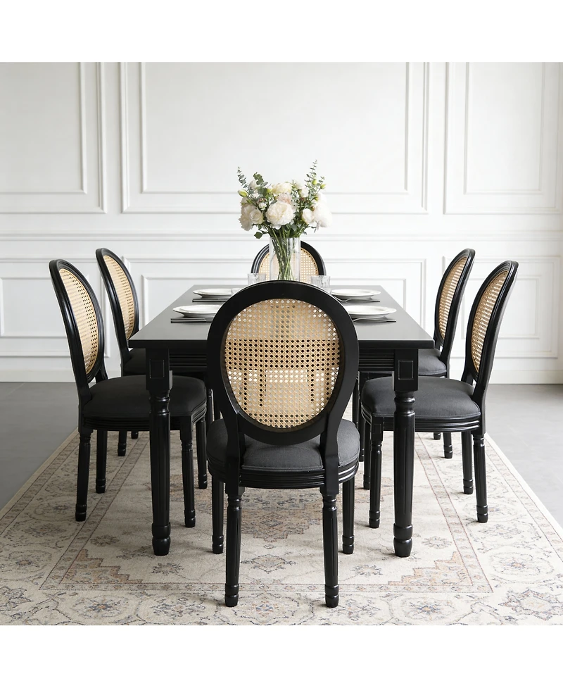 Streamdale Furniture French Country Upholstered Dining Chairs (Set of 2)