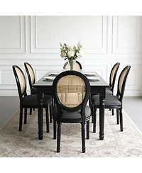 Streamdale Furniture French Country Upholstered Dining Chairs (Set of 2)