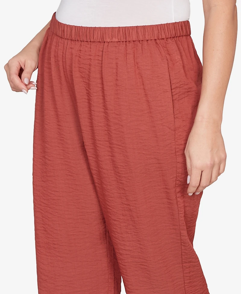 Alfred Dunner Plus Spice Market Wide-Leg Pants