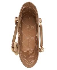 Anne Klein Medium Tortoise Chain Tote Handbag