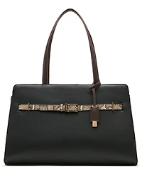 Anne Klein Extra-Large Belted Tote Handbag