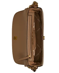 Anne Klein Small Horse Bit Flap Shoulder Handbag