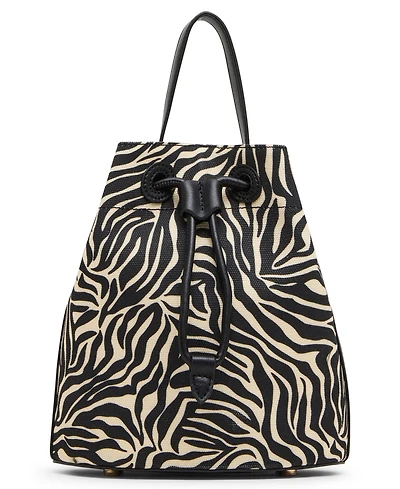 Anne Klein Mini Printed Bucket Handbag