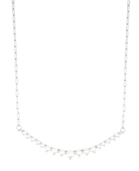 Adornia Silver 2-Piece Pearl Necklace Set
