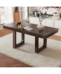 Streamdale Furniture Extendable Farmhouse Dining Table
